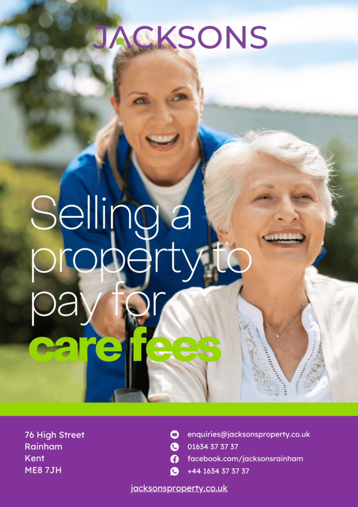 Selling to Pay Care Fees Guide